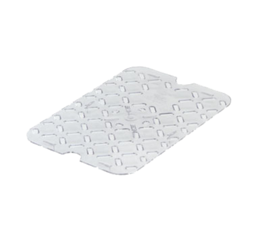 Vollrath 29400 Low Temperature Clear Polycarbonate Super Pan 1/4 GN False Bottom