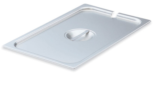 Vollrath 75180 1/8 Size Stainless Steel Super Pan V Steam Table Pan Cover