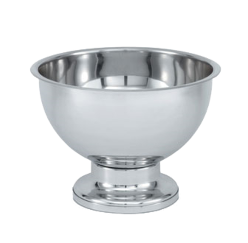 Vollrath 46072 5 Gal. 18-8 Stainless Steel with Mirror Finish New York Punch Bowl