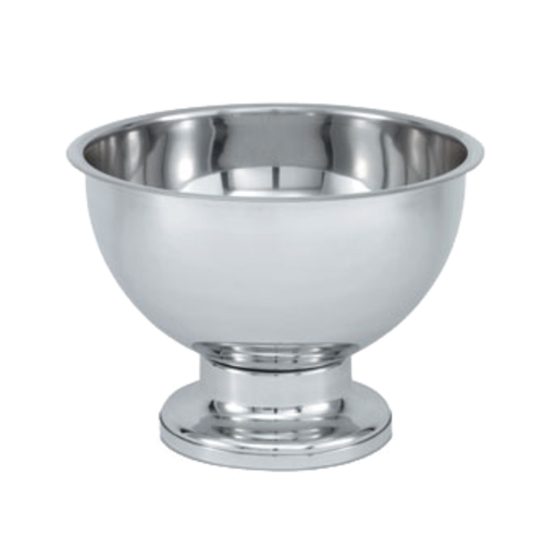 Vollrath 46072 5 Gal. 18-8 Stainless Steel with Mirror Finish New York Punch Bowl