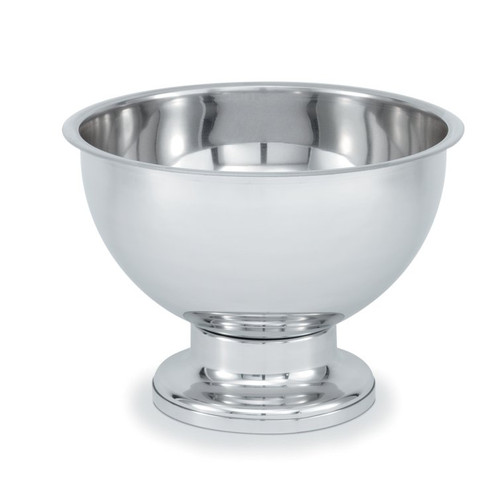 Vollrath 46072 5 Gal. 18-8 Stainless Steel with Mirror Finish New York Punch Bowl