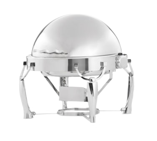 Vollrath 4635610 19.625" L x 19.625" W x 20" H Mirror Finished Stainless Steel Complete with Stand Somerville 6 Quart