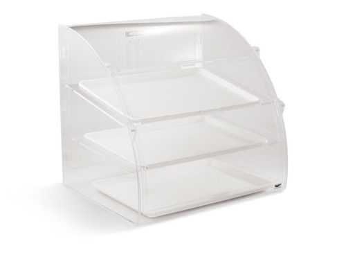 Vollrath ELBC-2 29.75" W x 24.13" D x 27.75" H Countertop Self / Full Service Euro Curve Bakery Case
