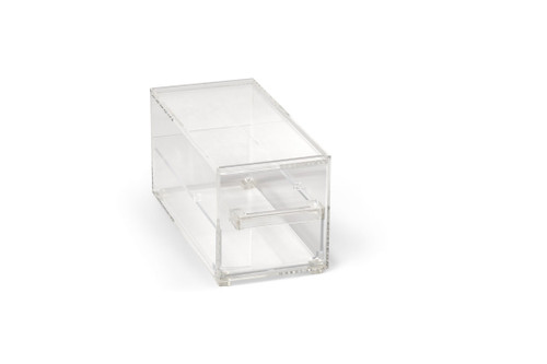 Vollrath SBB13 6.38" W x 14" D x 7.38" H 1/3 Clear Acrylic Cubic Acrylic Display System
