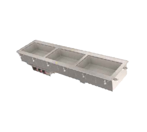 Vollrath 3664020 45.44" W x 18" D x 21.5" H Thick Polyurethane Foam Insulation Standard Drains Drop-In Short Sided Hot Well