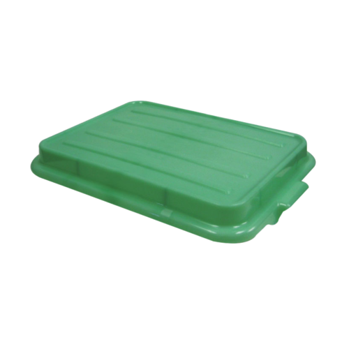 Vollrath 1500-C19 22.13" W x 2.5" H x 15.63" D Green Polyethylene Traex Color-Mate Snap-On Lid