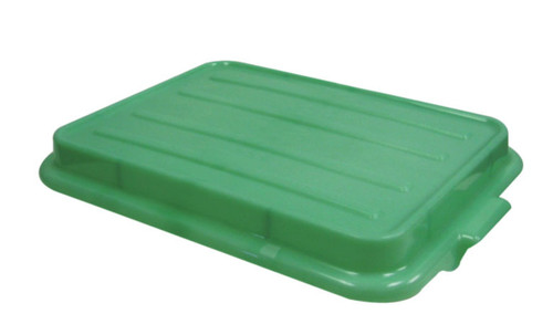 Vollrath 1500-C19 22.13" W x 2.5" H x 15.63" D Green Polyethylene Traex Color-Mate Snap-On Lid