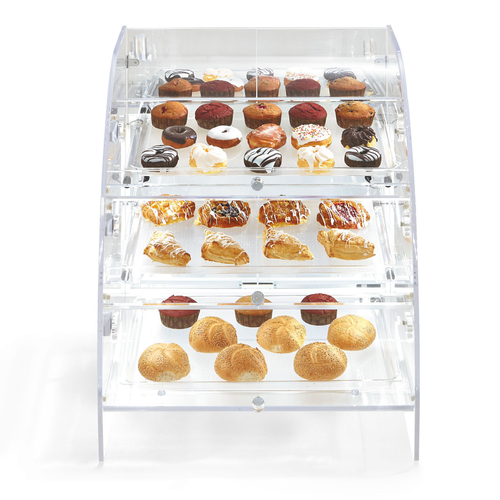 Vollrath XLBC3R-1826-13 32.75" H x 28.50" W x 23.50" D Counter Top 3 Tier Extra Large Display Case