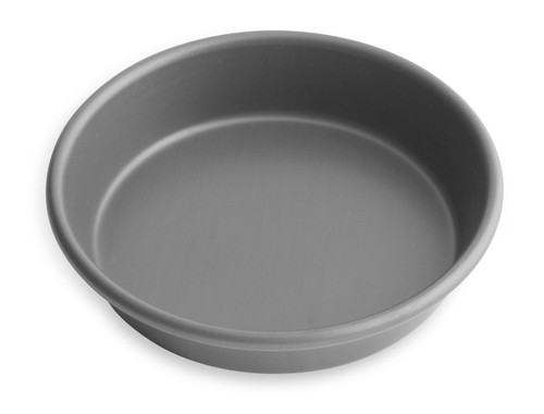 Vollrath 6706HC 6 1/2" Diameter x 1 1/2" Deep Hard Coat Anodized Finish Deep Dish Pizza Pan
