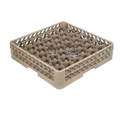 Vollrath TR13MMMMM 42 Compartment Traex with 5 Compartment Extenders Full Size Rack Max Low Profile Glass / Stemware Rack