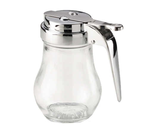 Vollrath 1206LJ 7 Oz. Clear Polycarbonate Jar Only Dripcut Syrup Server
