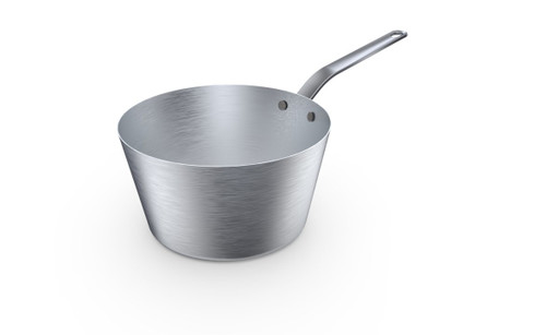 Vollrath 781145 9" W x 5" H 4.5 Quarts Stainless Steel Tapered Sauce Pan