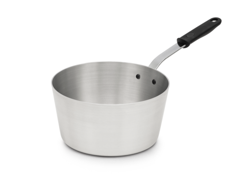 Vollrath 682170 7 Qt. 11 Gauge Aluminum Alloy with Natural Finish Wear-Ever Tapered Sauce Pan