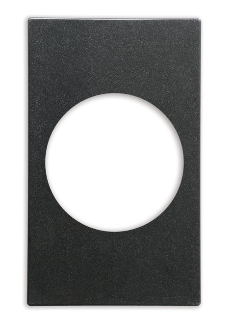 Vollrath 8242110 21.13" W x 12.75" D Round Plastic Night Sky Finish Miramar Single Size Template
