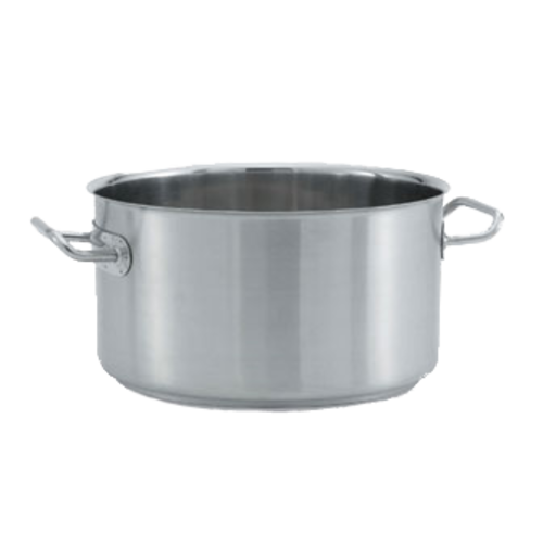 Vollrath 47730 7 Quarts Aluminum & Stainless Steel Clad Bottom Intrigue Sauce Pot