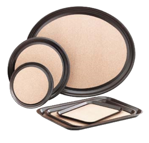 Vollrath 86353 12.94" Dia. Cork Tray Liner Fits 16" Round Trays