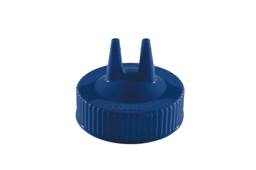 Vollrath 2300-44 Blue Wide Mouth Twin Tip Replacement Color Cap