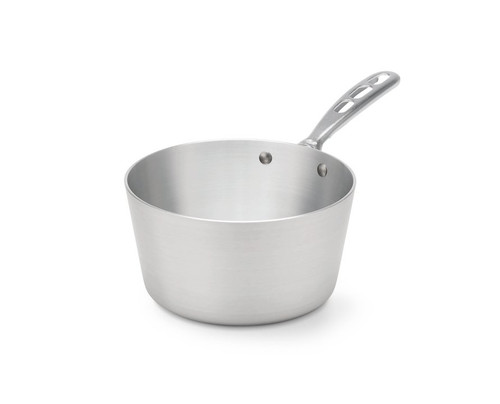 Vollrath 6611275 2,75 Qt. 11 Gauge Aluminum Alloy with Natural Finish Wear-Ever Tapered Sauce Pan
