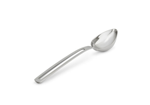 Vollrath 46721 2 Oz. Stainless Steel Solid Oval Bowl Miramar Contemporary Style Serving Spoon
