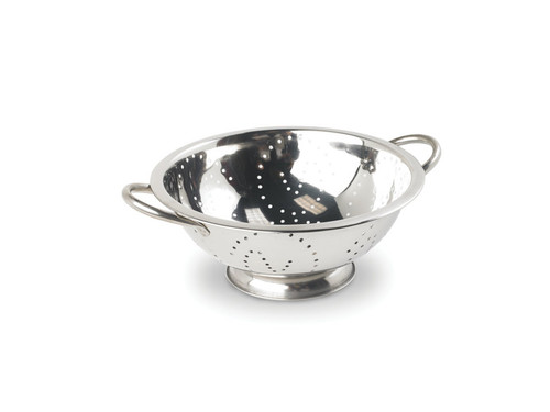 Vollrath 47963 10" W x 4" H 3 Qt. Stainless Steel with Side Handles Colander