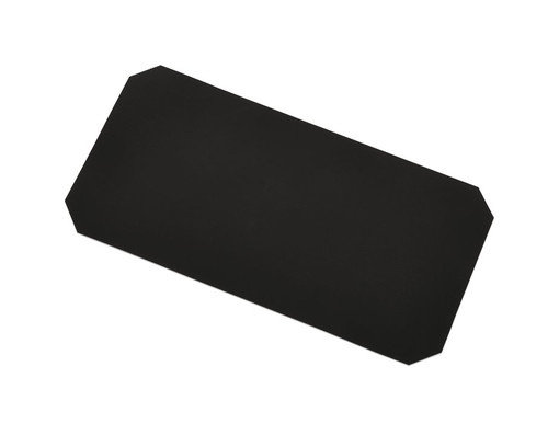 Vollrath 4644070 16" W x 8" D Black Silicone Non-Slip Mats for Induction Buffet Warmers