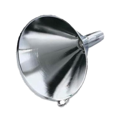 Vollrath 84770 6 3/4" Dia. x 1" Vent Dia. x 7 1/4" H 32 Oz. Stainless Steel Funnel