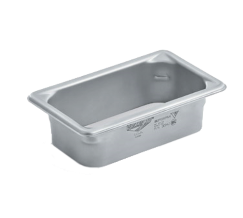 Vollrath E9WC02 1/9 Size 22 Gauge Rectangular Stainless Steel Garbage Waste Chute