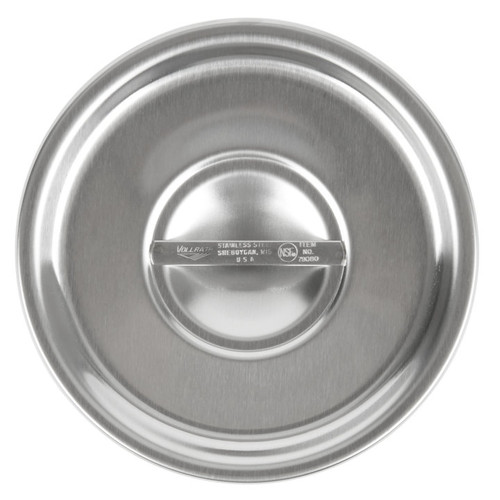 Vollrath 79080 Satin Stainless Steel Cover for Bain Marie Pot