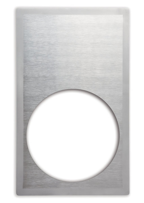 Vollrath 8240716 21.13" W x 12.75" D Stainless Steel Round Miramar Template