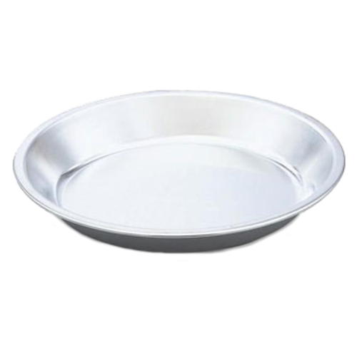 Vollrath 68090 11 1/4" Outside Dia. x 1 1/4" Deep 18 Gauge Aluminum with Natural Finish Wear-Ever Pie Plate