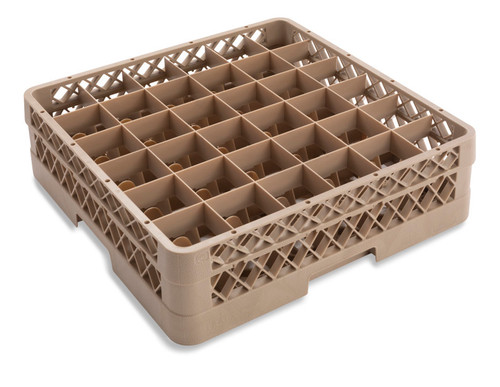 Vollrath TR7C 19.75" W x 5.56" H (36) Square Compartment Size with (1) Compartment Extender Traex Full Size Glass / Stemware Rack