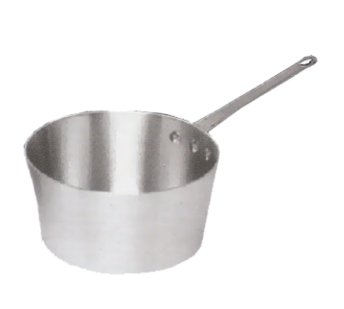 Vollrath 7345 5.5 Quart 3000 Series Aluminum Riveted Handle with Natural Finish Arkadia Sauce Pan