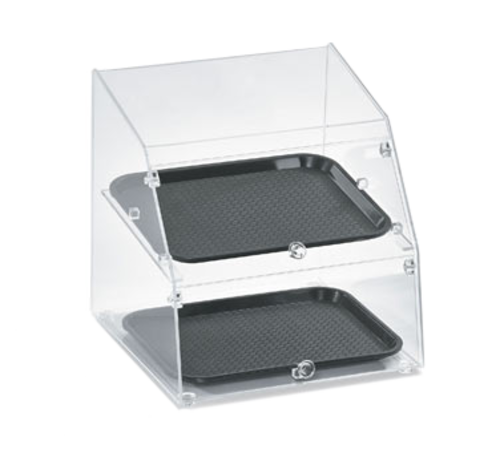 Vollrath SBC1014-2F-06 14.50" W x 14.25" D x 15.25" H Counter Top Curved Front Display Case