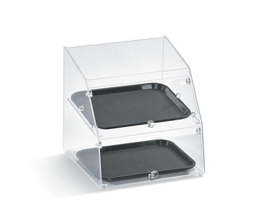 Vollrath SBC1014-2F-06 14.50" W x 14.25" D x 15.25" H Counter Top Curved Front Display Case