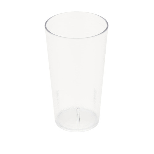 GET 6616-1-CL 16 Oz. Clear SAN Plastic Textured Tumbler