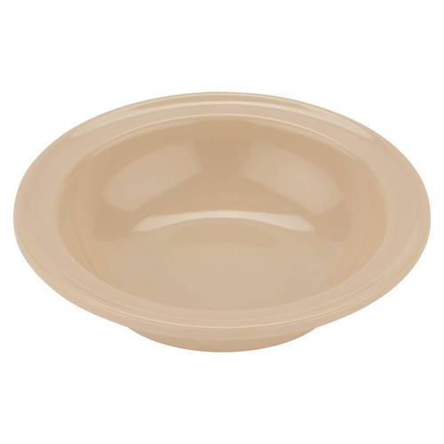 GET DN-350-T 5 Oz.Tan Melamine Rimmed Supermel Fruit Bowl