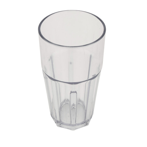 GET 9916-1-CL 16 Oz. Clear SAN Plastic Bahama Cooler Tumbler