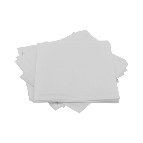 GET 4-T1000 5 1/2" W x 5 1/2" D White Paper Double-Open Food-Safe Bag/Wire Cone Basket Liner