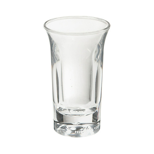 GET SW-1431-1-CL 1 Oz. Clear SAN Shooter