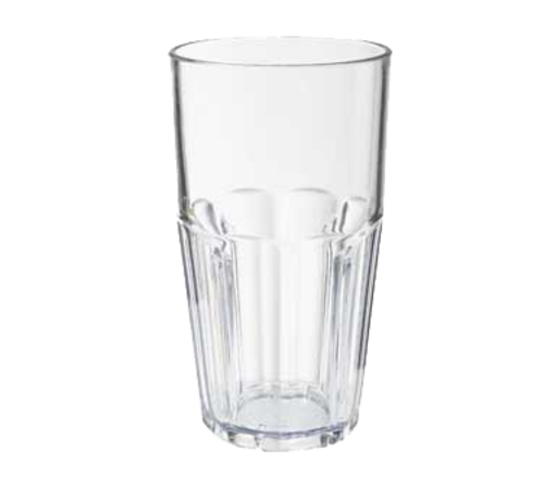 GET 9922-1-CL 22 Oz. Clear SAN Plastic Bahama Cooler Tumbler