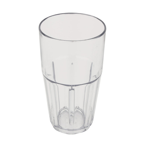 GET 9922-1-CL 22 Oz. Clear SAN Plastic Bahama Cooler Tumbler