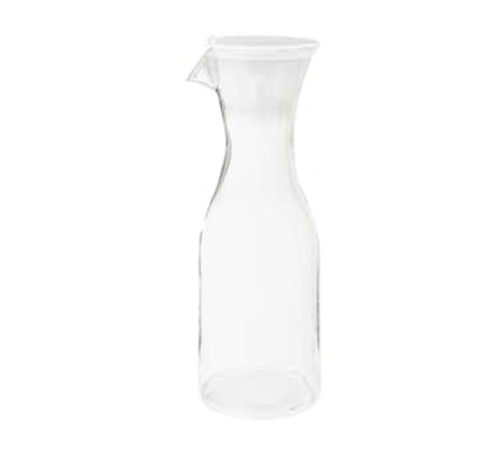 GET BW-1100-PC-CL 33.8 Oz. Clear Polycarbonate Wine / Juice Decanter with Lid