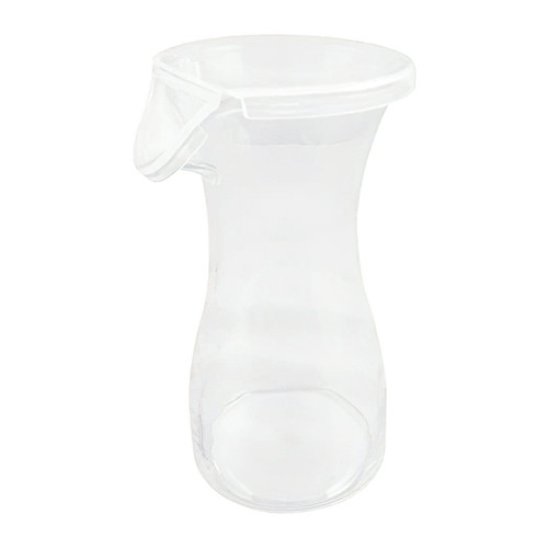 GET BW-1100-PC-CL 33.8 Oz. Clear Polycarbonate Wine / Juice Decanter with Lid