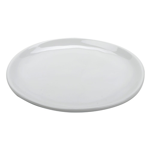 GET CS-7-AM-W 7" Dia. White Round Melamine Arctic Mill Plate (1 Dozen)