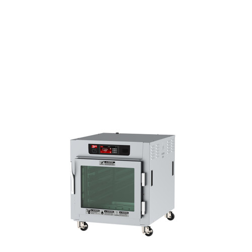 Metro C583L-SFC-L C5 8 Series Undercounter Insulated Low Wattage Holding Cabinet with Clear Door and Lip Load Slides - 120V
