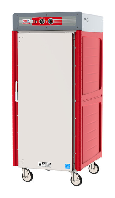 Metro C549-ASFS-U C5 4 Series Full-Size Insulated Heated Holding Cabinet with Solid Door and Universal Wire Slides - 120V