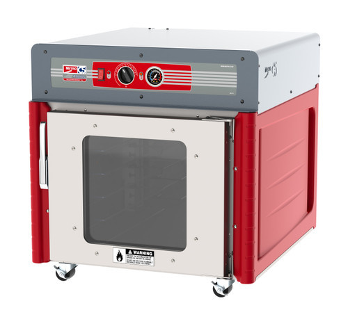Metro C543-ASFC-U C5 4 Series Undercounter Insulated Heated Holding Cabinet with Clear Door and Universal Wire Slides - 120V