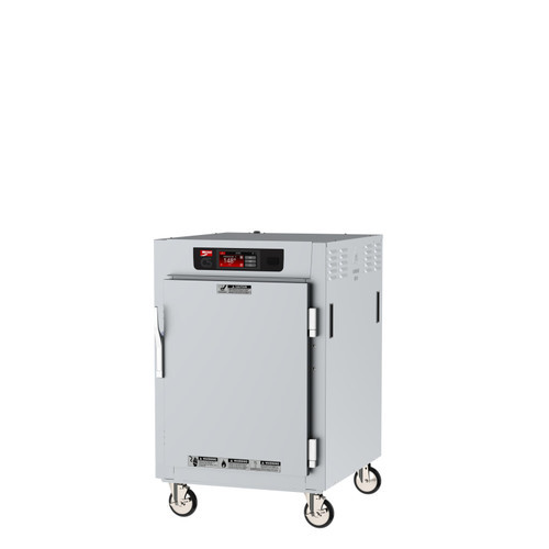 Metro C585-SFS-LPFS C5 8 Series Half-Size Pass-Thru Insulated Holding Cabinet with Solid Doors and Stainless Steel Lip Load Slides - 120V