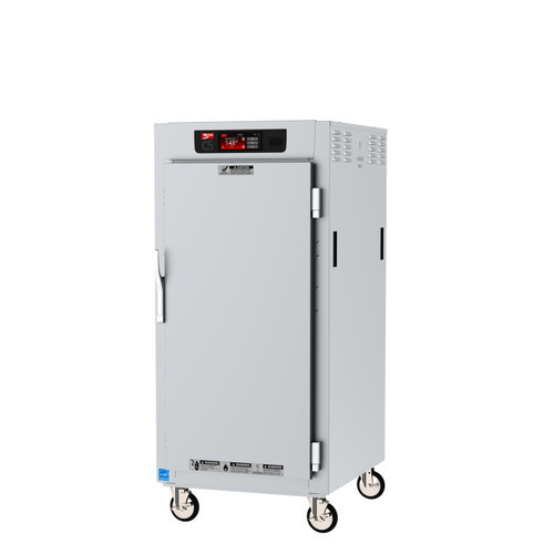 Metro C587-SFS-L C5 8 Series 3/4-Size Insulated Holding Cabinet with Solid Door and Lip Load Slides - 120V