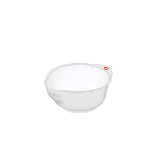 Harold Import 80305 1 Qt. Clear Polypropylene Inomata Rice Washing Bowl